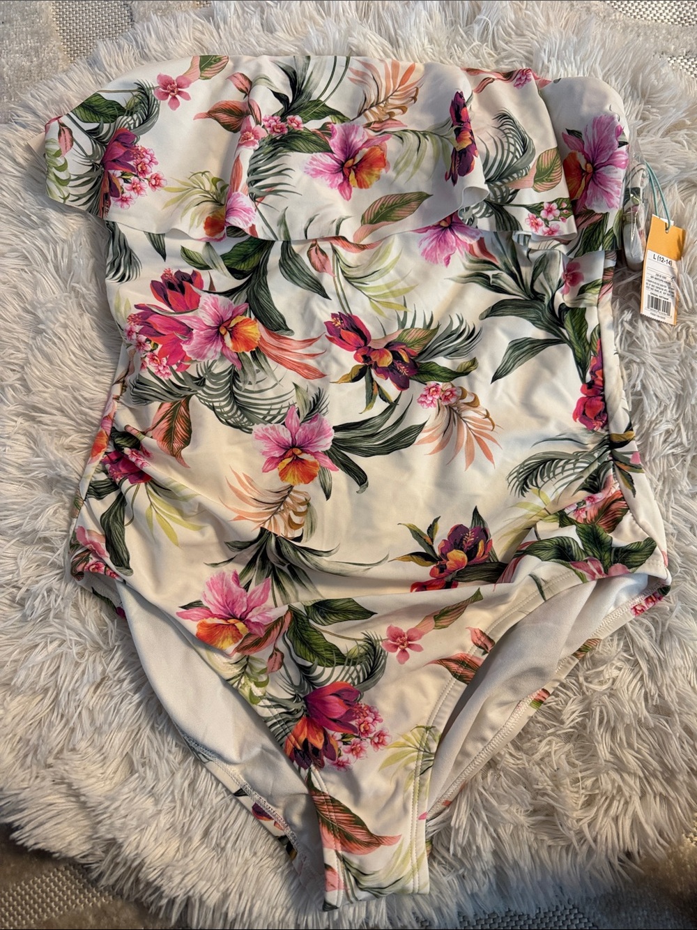 Womens one piece swimsuit size large 12-14